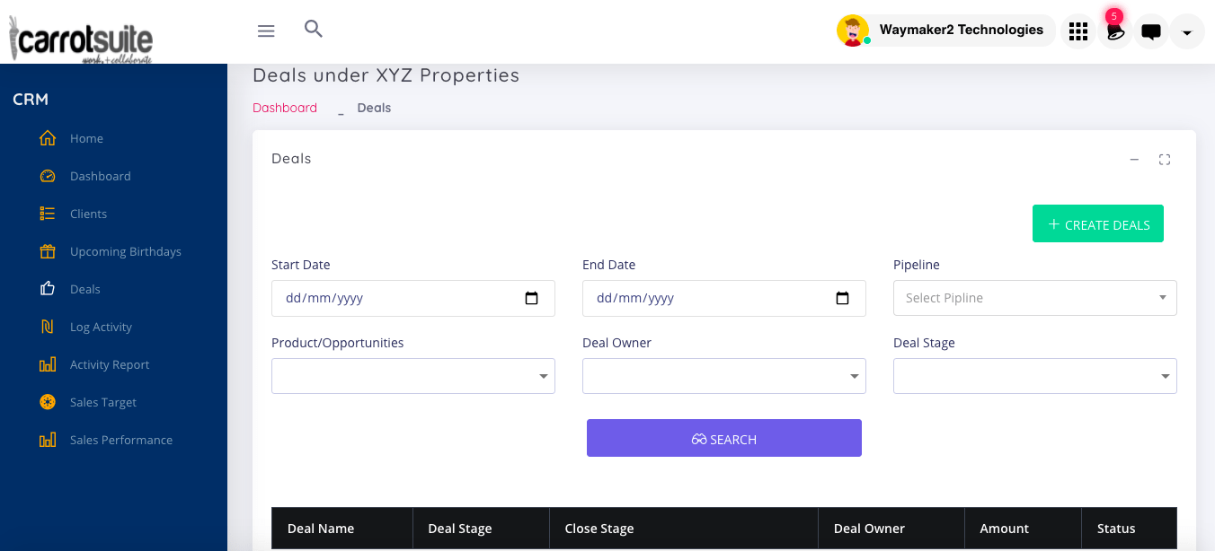 CRM THAT GROWS WITH YOUR BUSINESS